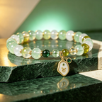 Taurus Zodiac Natural Crystal Bracelet, Hand‑Curated Gemstone Spiritual Bracelet